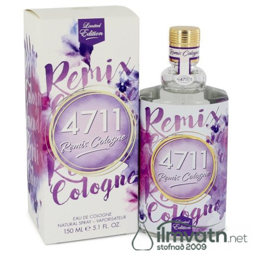 4711 Remix Lavender by 4711 - Eau De Cologne Spray (Unisex) 151 ml f. herra