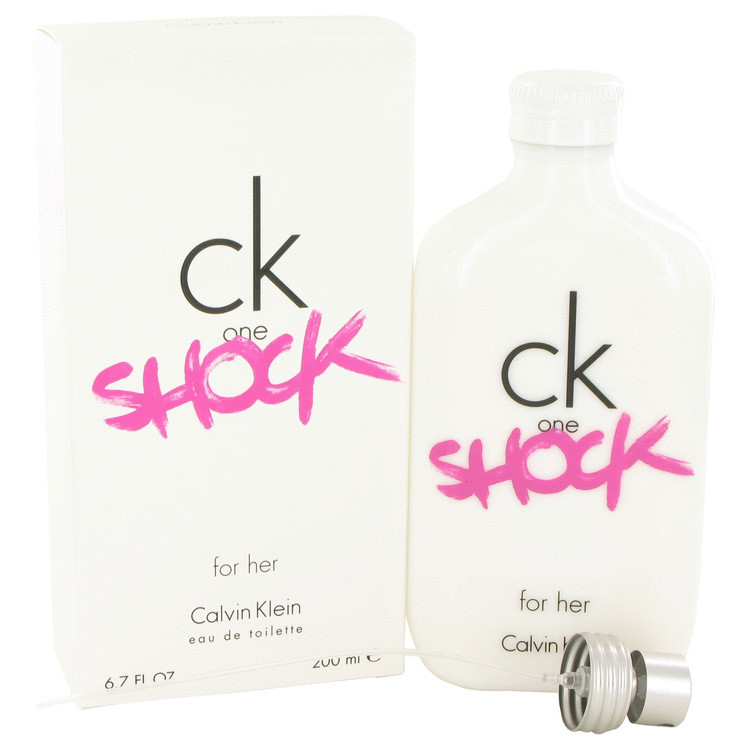 CK One Shock by Calvin Klein - Eau De Toilette Spray 200 ml f. dömur