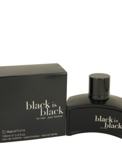 Black is Black by Nu Parfums - Eau De Toilette Spray 100 ml f. herra