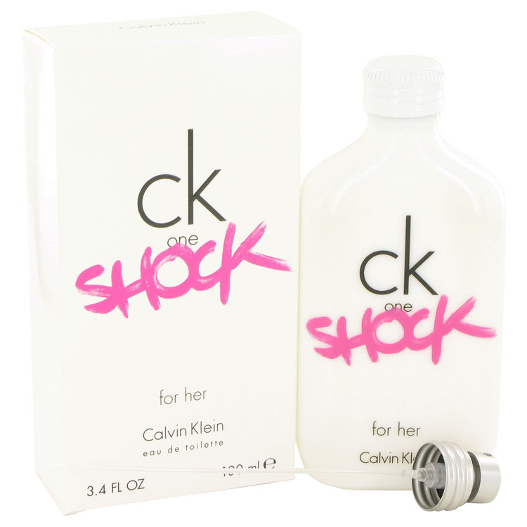 CK One Shock by Calvin Klein - Eau De Toilette Spray 100 ml f. dömur