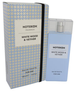 Notebook White Wood & Vetiver by Selectiva SPA - Eau De Toilette Spray 100 ml f. herra
