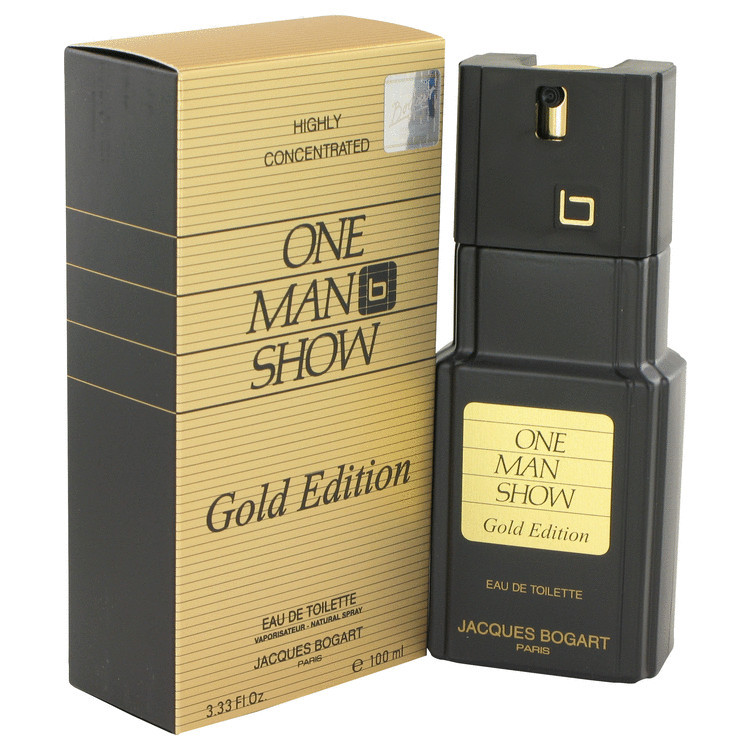 One Man Show Gold by Jacques Bogart - Eau De Toilette Spray 100 ml f. herra