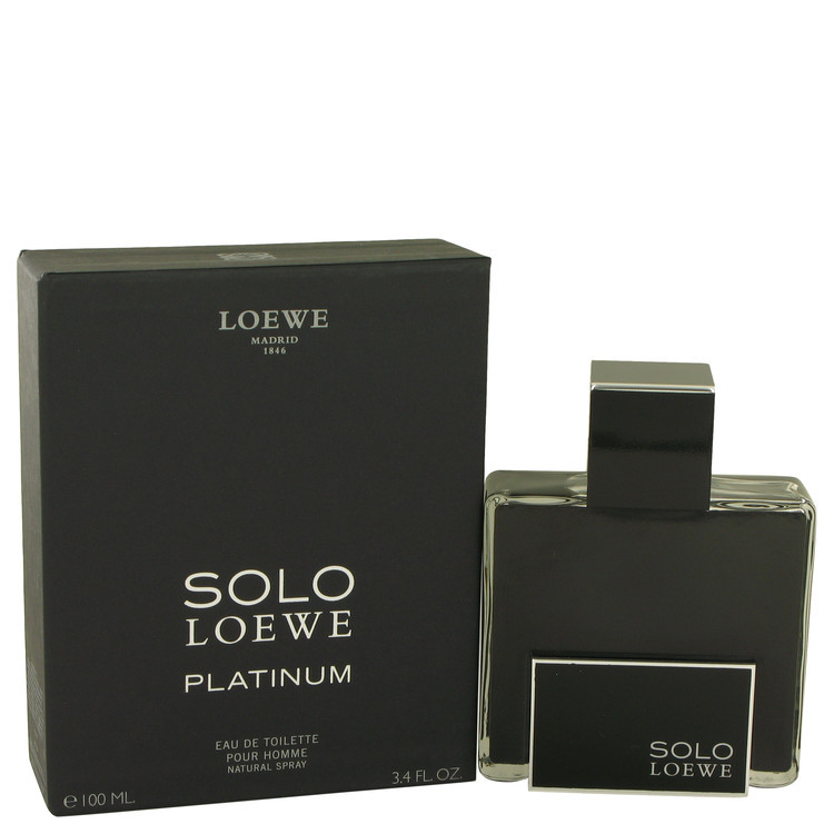 Solo Loewe Platinum by Loewe - Eau De Toilette Spray 100 ml f. herra