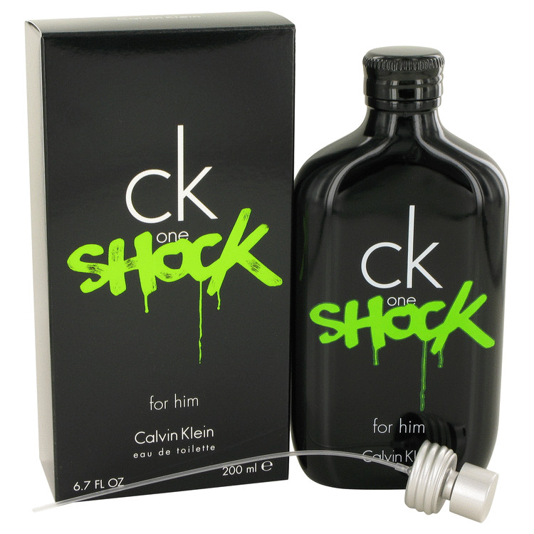CK One Shock by Calvin Klein - Eau De Toilette Spray 200 ml f. herra