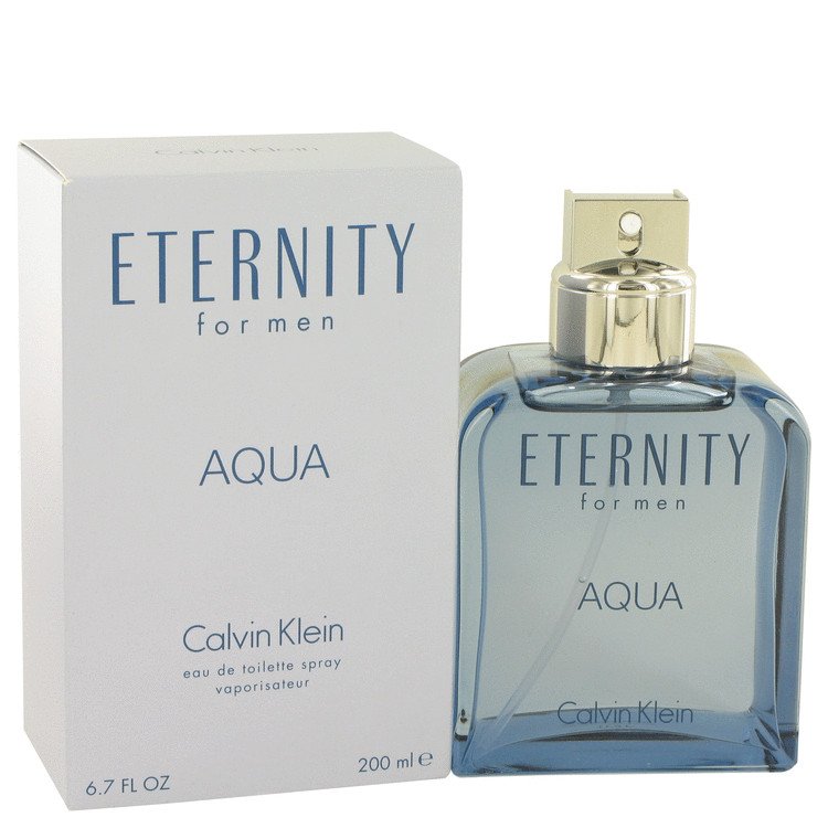 Eternity Aqua by Calvin Klein - Eau De Toilette Spray 200 ml f. herra