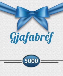 Gjafabréf 5.000 kr.