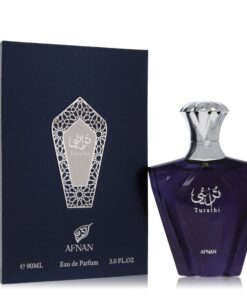 Afnan Turathi Blue by Afnan - Eau De Parfum Spray 5 ml prufa f. herra + Svart ferðasprey