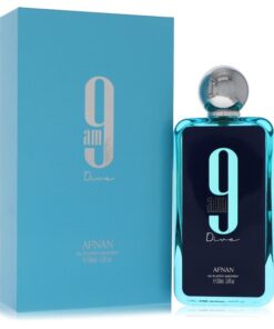 Afnan 9Am Dive by Afnan - Eau De Parfum Spray (Unisex) 5 ml f. herra prufa + Blátt ferðasprey