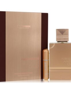 Al Haramain Amber Oud Gold Edition Extreme by Al Haramain - 5 ml Pure Perfume Spray (Unisex) f. dömur prufa + Silfur ferðasprey