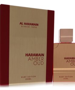 Al Haramain Amber Oud Ruby by Al Haramain - Eau De Parfum Spray (Unisex) 200 ml f. dömur