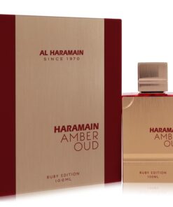 Al Haramain Amber Oud Ruby by Al Haramain - Eau De Parfum Spray (Unisex) 100 ml f. dömur