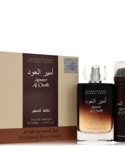 Ameer Al Oudh by Lattafa - Gjafasett - 3.4 oz Eau De Parfum Spray + 1.7 oz Perfumed Spray f. herra