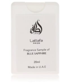 Lattafa Pride Blue Sapphire by Lattafa - Eau De Parfum Spray (Unisex Tester) 20 ml f. herra