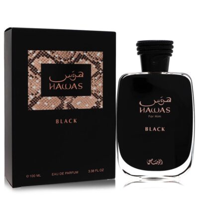 Hawas Black by Rasasi - Eau De Parfum Spray 100 ml f. herra