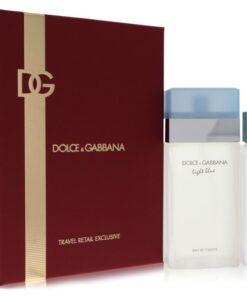 Light Blue by Dolce & Gabbana - Gjafasett - 3.4 oz Eau De Toilette Spray + .33 oz EDT Spray Travel Exclusive f. dömur