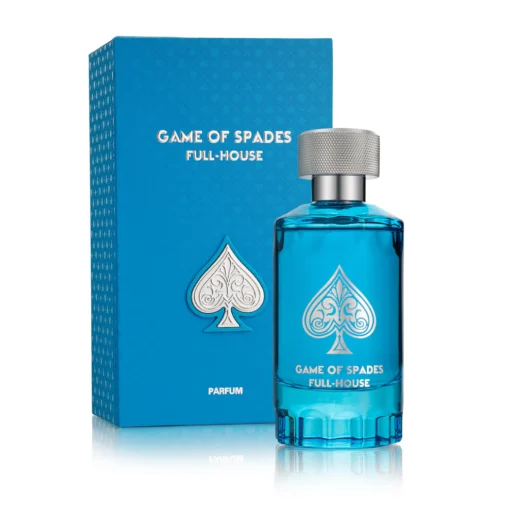 Game of Spades Full House by Jo Milano - Eau De Parfum Spray 5 ml f. herra prufa + Blátt ferðasprey