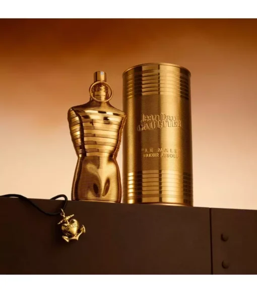 Le Male Elixir Absolu by Jean Paul Gaultier - Eau De Parfum Intense Spray 5 ml f. herra prufa + Gyllt ferðasprey