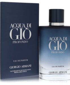 Acqua Di Gio Profondo by Giorgio Armani - Eau De Parfum Spray Refillable 100 mlf. herra