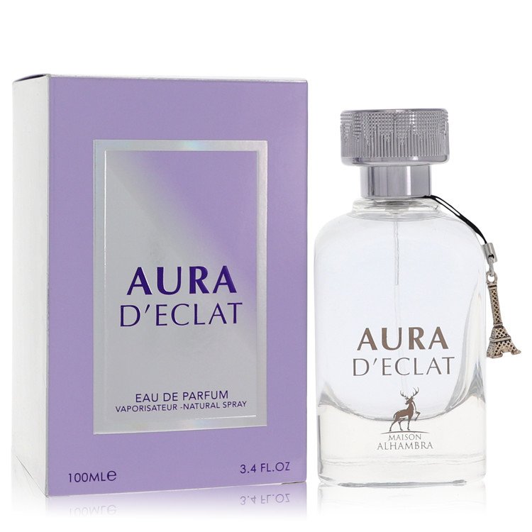 Aura D'eclat by Maison Alhambra - Eau De Parfum Spray 100 ml f. dömur