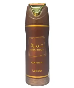 Khamrah Qahwa Body Spray by Lattafa - Spray 200 ml f. herra