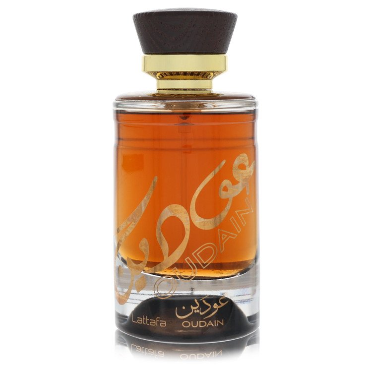 Lattafa Oudain by Lattafa - Eau De Parfum Spray (Unisex Unboxed) 100 ml f. herra