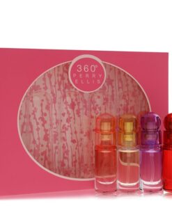 perry ellis 360 by Perry Ellis - Gjafasett - Four piece Travel Gift Set Includes .25 oz Mini Eau De Parfum Spray of each. 360 Coral, 360 For Women, 360 Purple, 360 Red. f. dömur