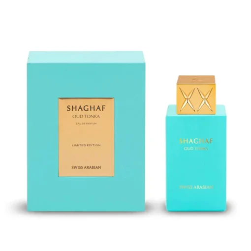 Swiss Arabian Oud Tonka by Swiss Arabian - Eau De Parfum Spray 5 ml prufa f. herra (UNISEX) + Blátt ferðasprey