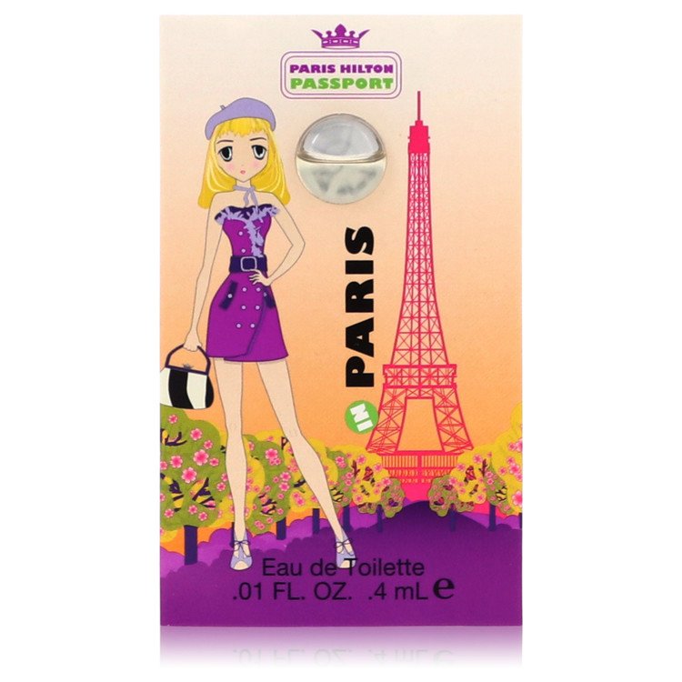 Paris Hilton Passport in Paris by Paris Hilton - Vial (sample) 0.3 ml f. dömur