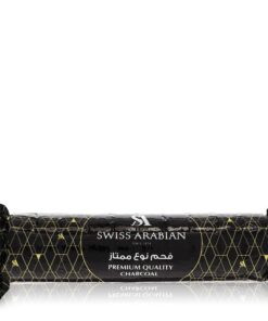 Swiss Arabian Premium Quality Charcoal by Swiss Arabian - 10 pieces of Premium Charcoal Briquettes 33 mm f. herra