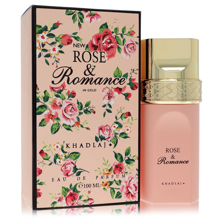 Khadlaj Rose & Romance In Gold by Khadlaj - Eau De Parfum Spray 100 ml f. dömur