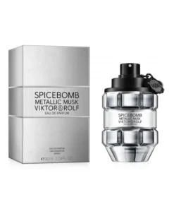 Spicebomb Metallic Musk by Viktor & Rolf - Eau De Parfum Spray 5 ml prufa f. herra + Metalic ferðasprey