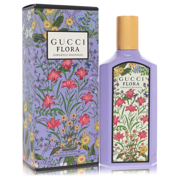 Flora Gorgeous Magnolia by Gucci - Eau De Parfum Spray 100 ml f. dömur