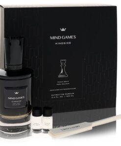 Mind Games Kingside by Mind Games - Gjafasett - 3.4 oz Extrait De Parfum Spray + Two 0.10 Mini EDP Travel Size + Testing Papers f. herra