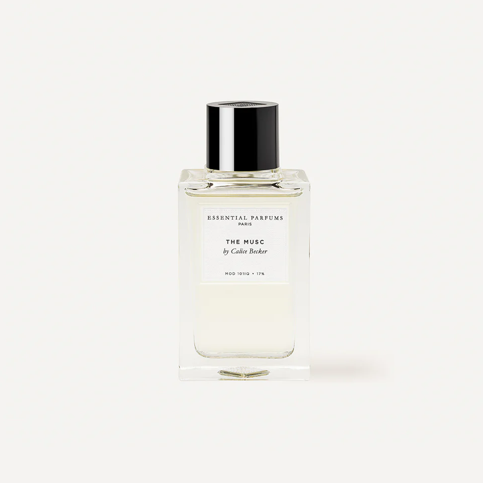 The Musc by Essential Parfums - Eau De Parfum Spray 5 ml prufa f. herra (Unisex) + Silfur ferðasprey