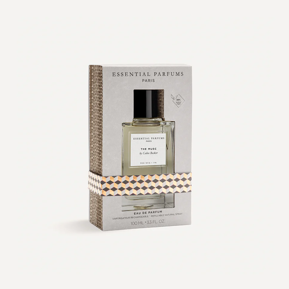 The Musc by Essential Parfums - Eau De Parfum Spray 5 ml prufa f. herra (Unisex) + Silfur ferðasprey - Image 3