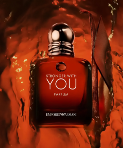 Stronger With You Parfum by Giorgio Armani - Eau De Parfum Spray 5 ml f. herra prufa + Svart ferðaspray