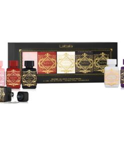 Badee Al Oud Collection Gift Set Mini by Lattafa - Eau De Parfum Spray (Unisex) 5 x 5 ml f. herra