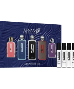 Afnan 9 Discorery Set by Afnan - Eau De Parfum Spray (Unisex) 5 x 2 ml f. herra
