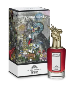 The World according to Arthur by Penhaligon's - Eau De Parfum Spray 5 ml prufa f. herra + Rautt ferðasprey