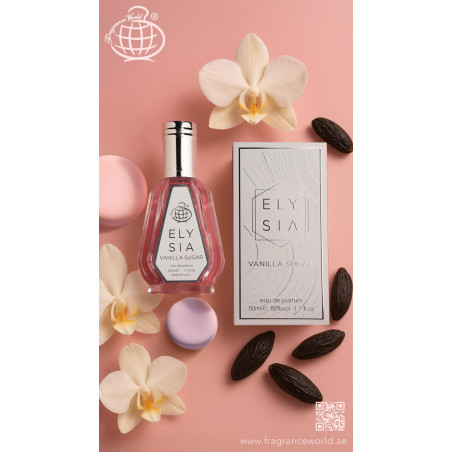Elysia Vanilla by Fragrance World - Eau De Parfum Spray 50 ml f. dömur