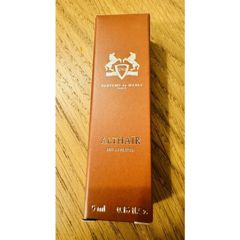 Althair by Parfums De Marly - Eau De Parfum Spray (Unisex) 5 ml f. herra prufa