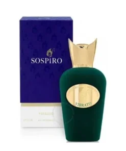 Vibrato by Sospiro - Eau De Parfum Spray (Unisex) 5 ml prufa f. herra + Blátt ferðasprey